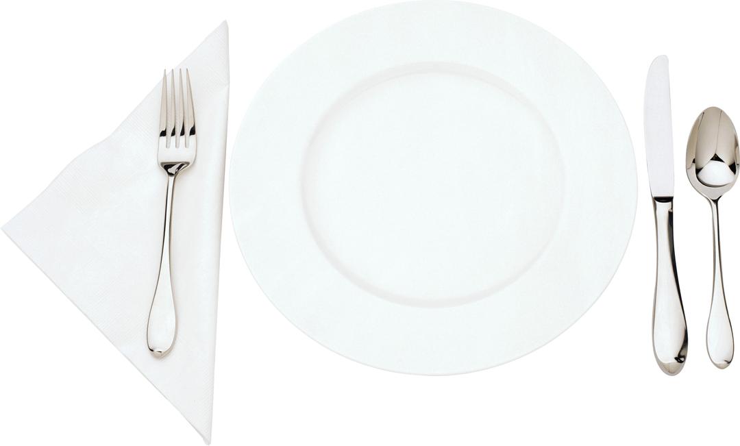 Plate Cutlery png transparent