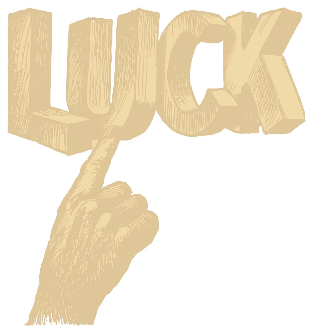 Point To Luck colorized png transparent