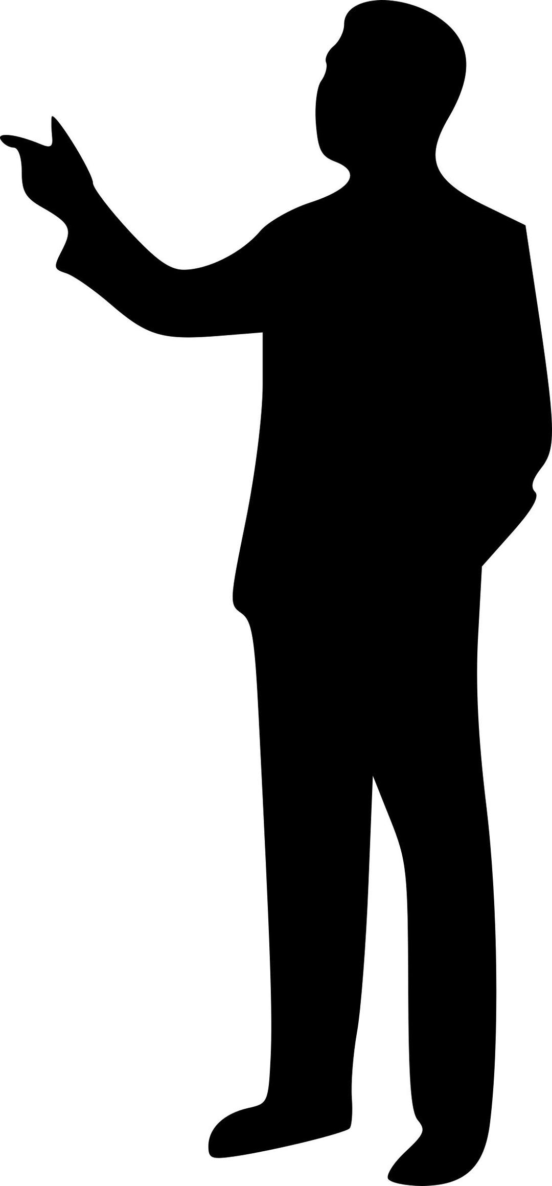 Pointing guy png transparent