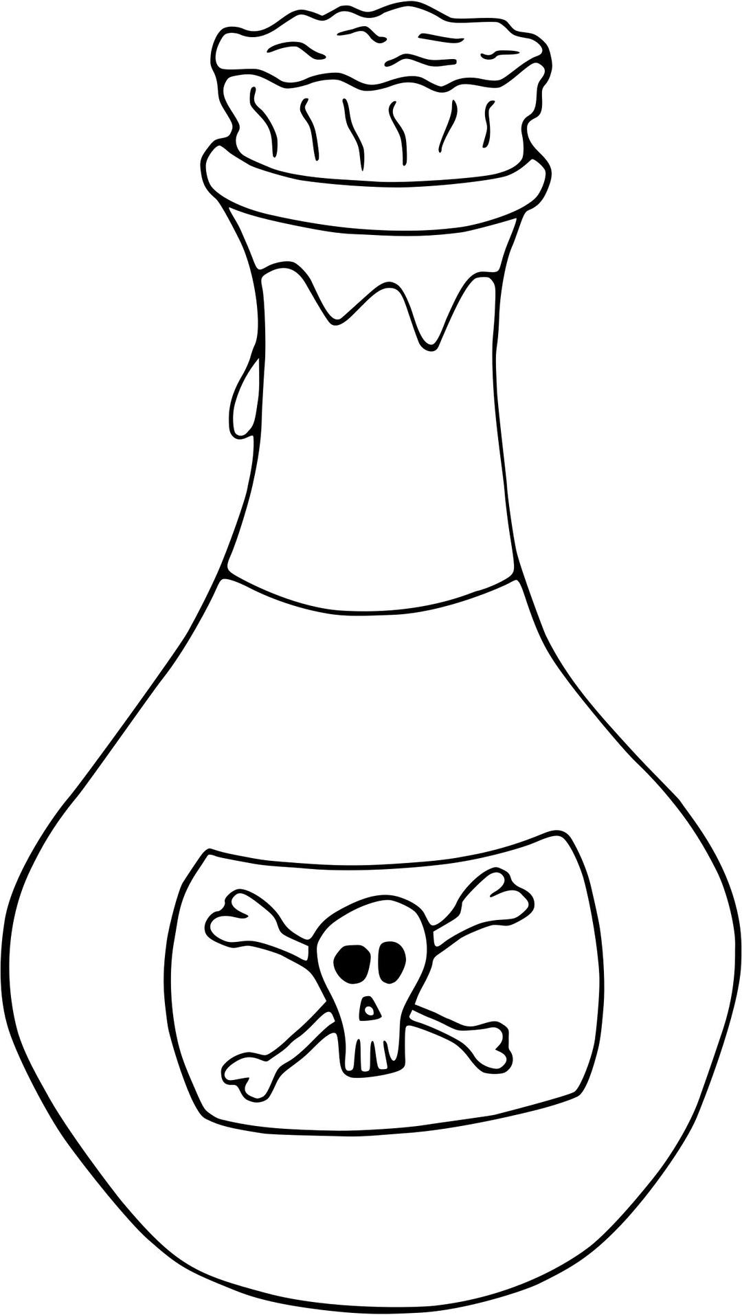 poison-bw png transparent
