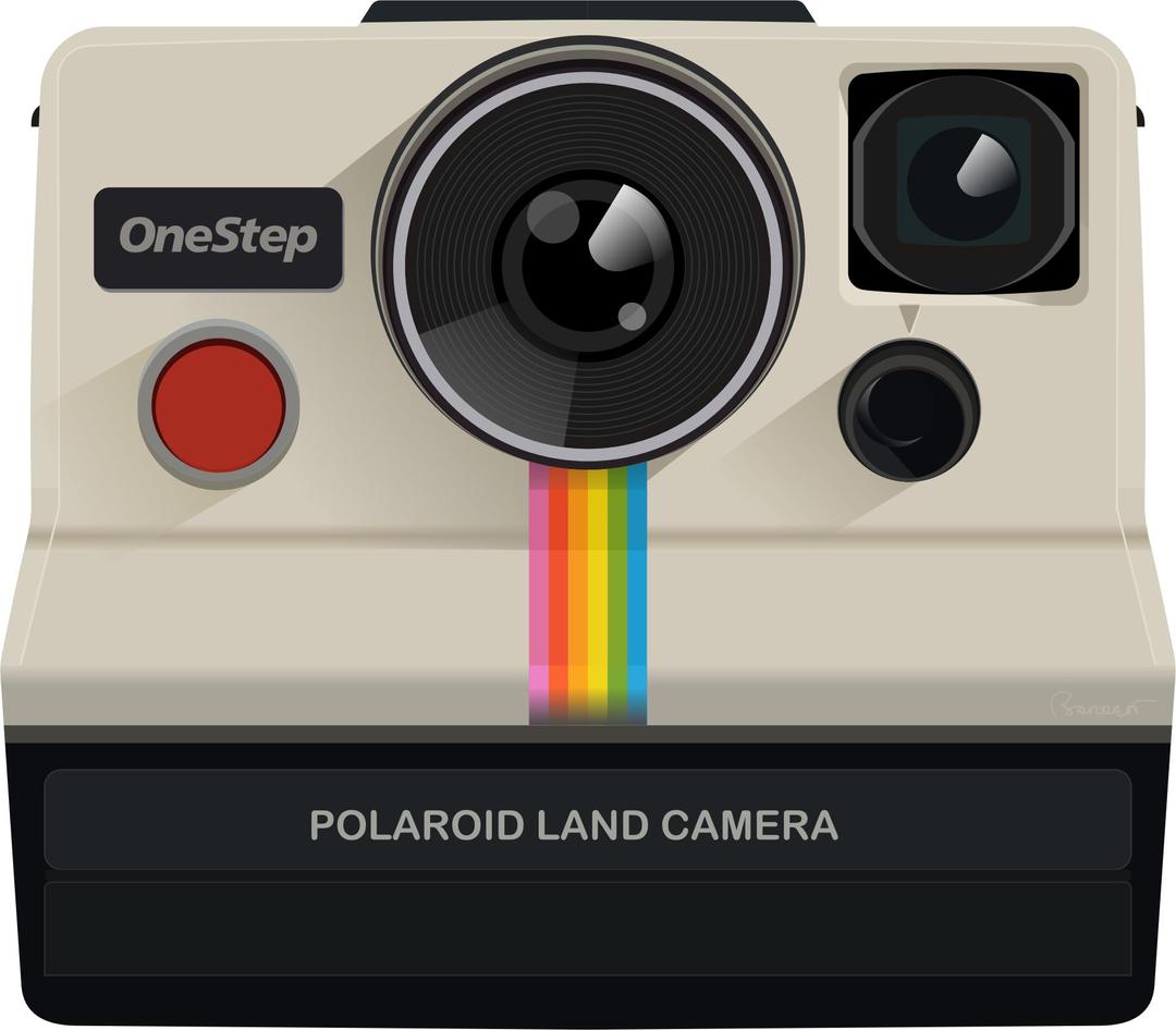 Polaroid 1000 Land Camera OneStep png transparent
