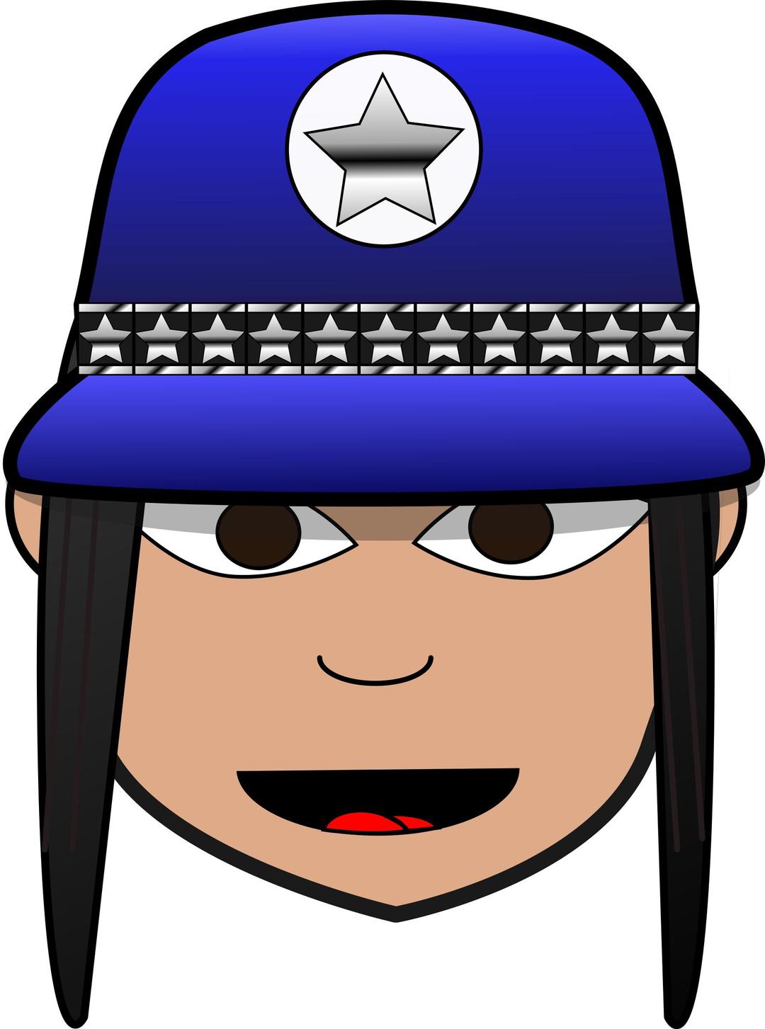 Police Woman 1 png transparent