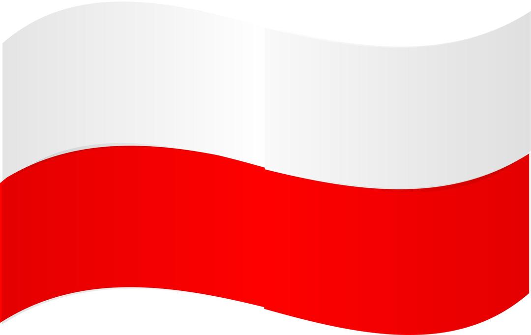 Polish flag png transparent