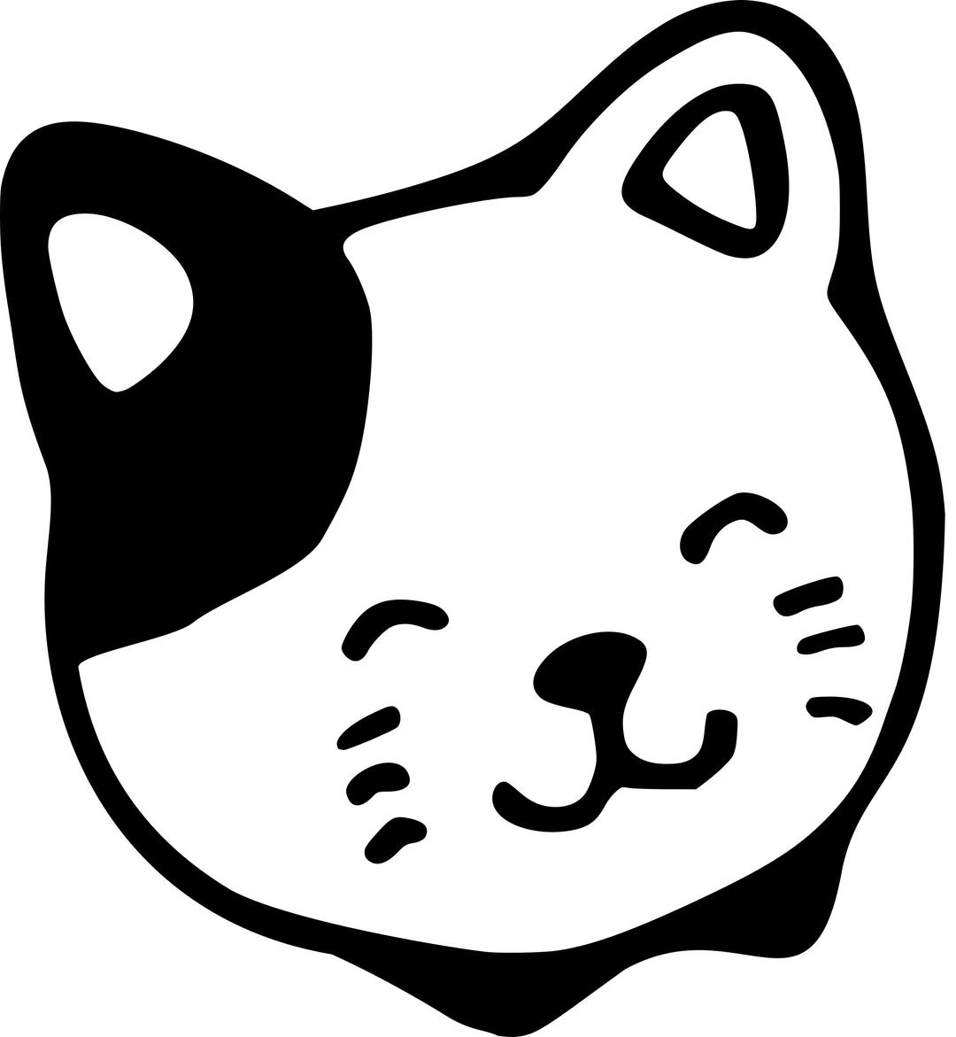Polite Kitty png transparent