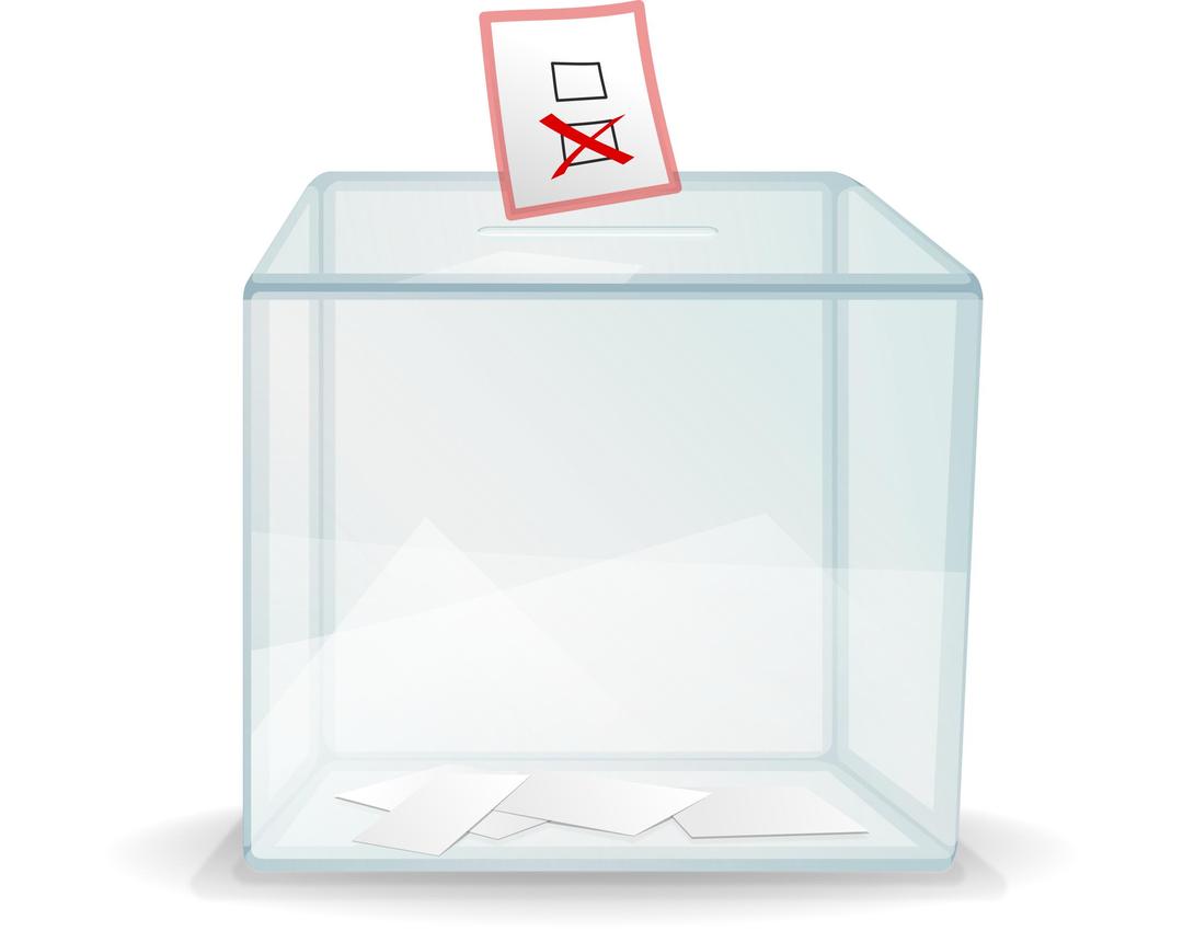 Poll box png transparent