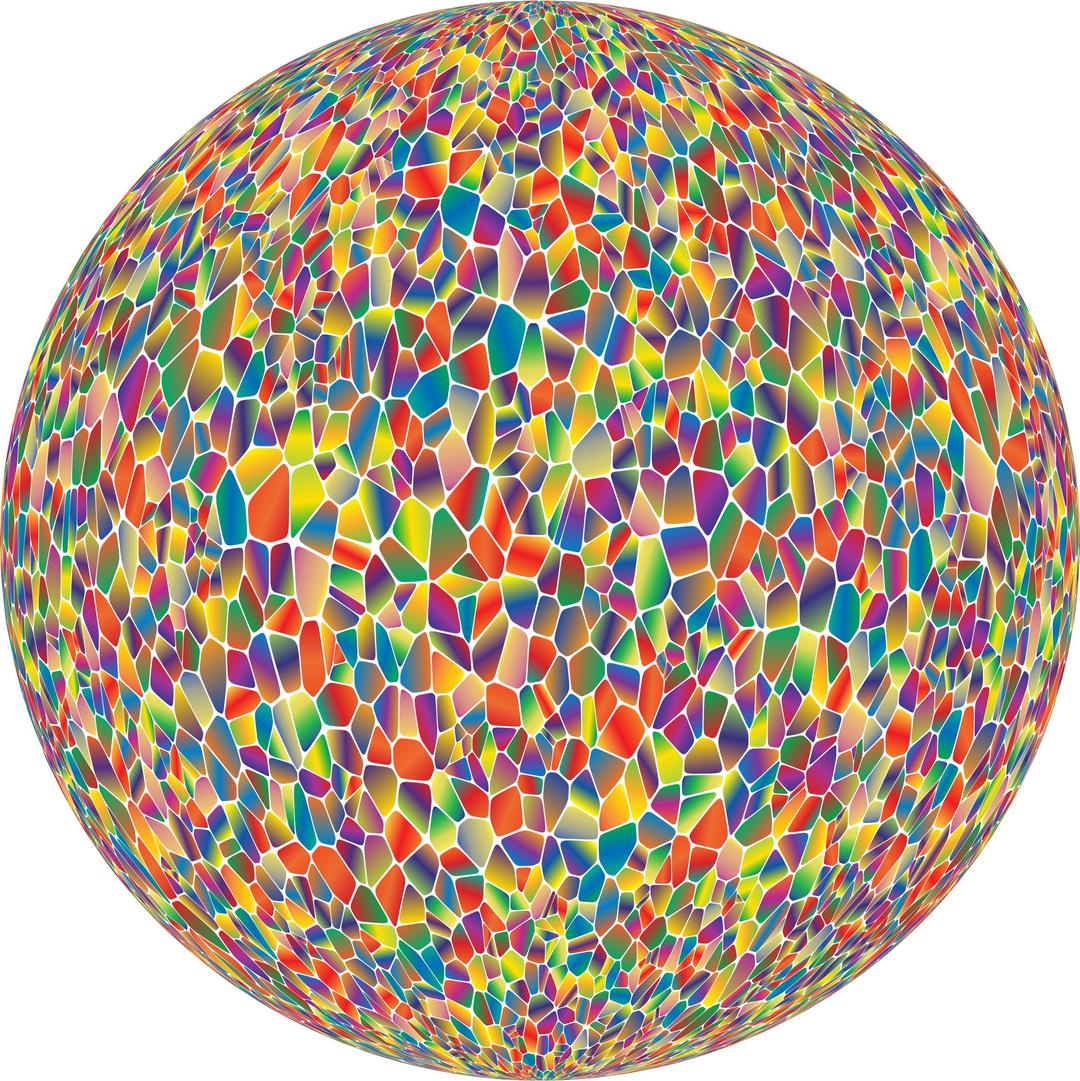 Polyprismatic Tiled Sphere png transparent