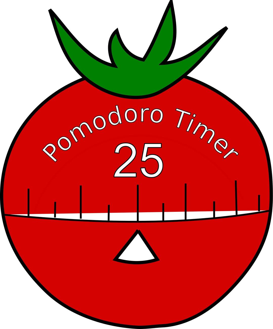 Pomodoro Timer png transparent