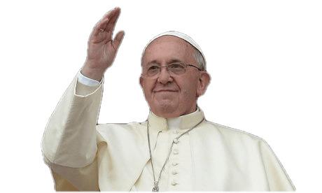 Pope Francis Benediction png transparent