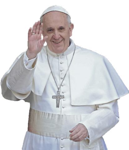 Pope Francis Standing png transparent