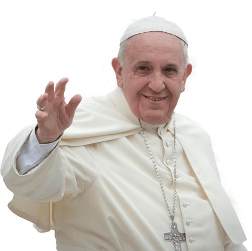 Pope Francis Waving png transparent