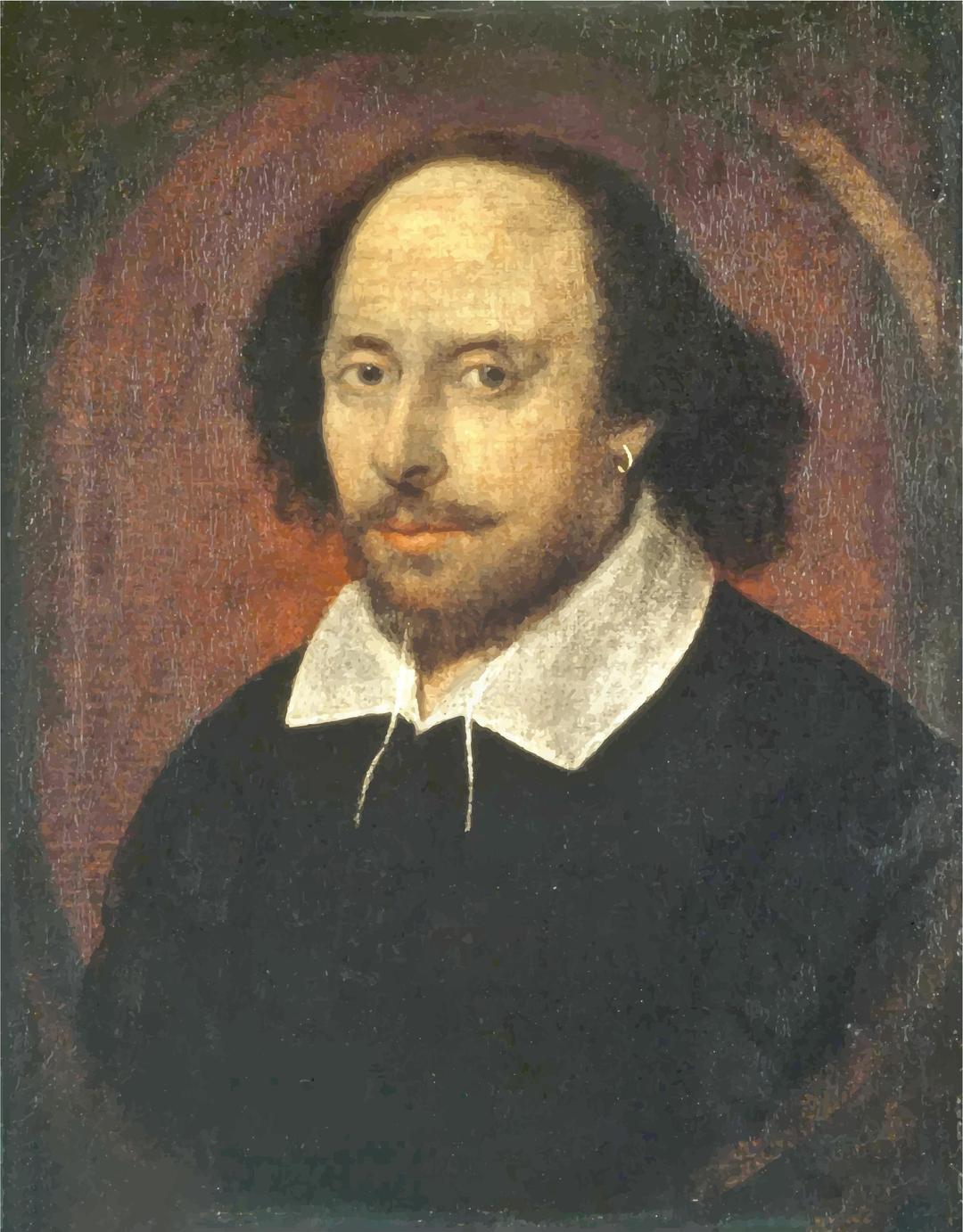 Portrait Of William Shakespeare png transparent