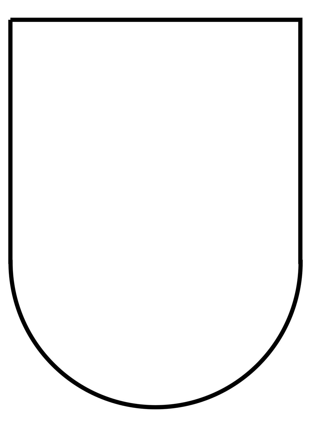 Portuguese or Spanish Shield png transparent