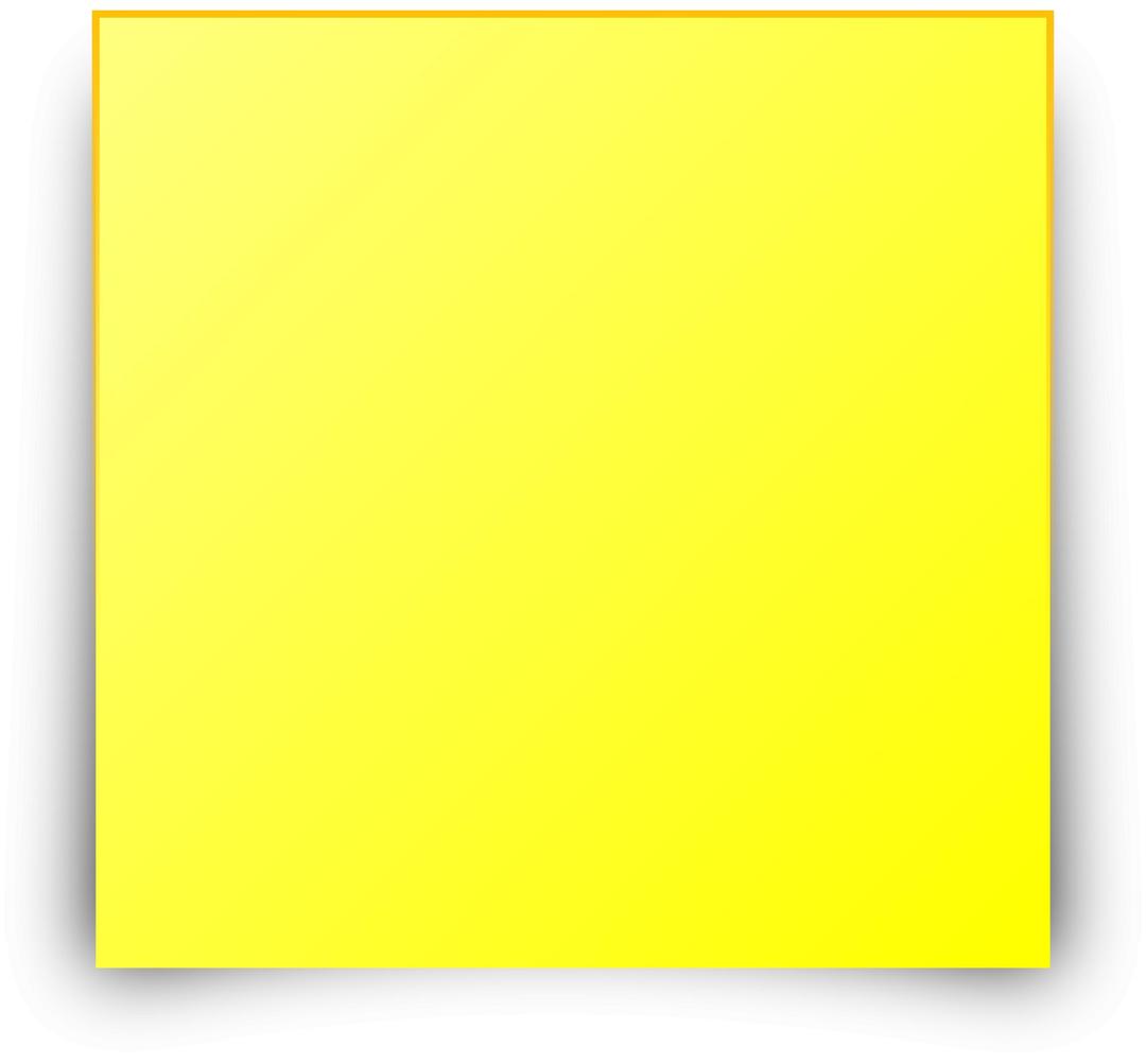 Post It/Sticky note png transparent