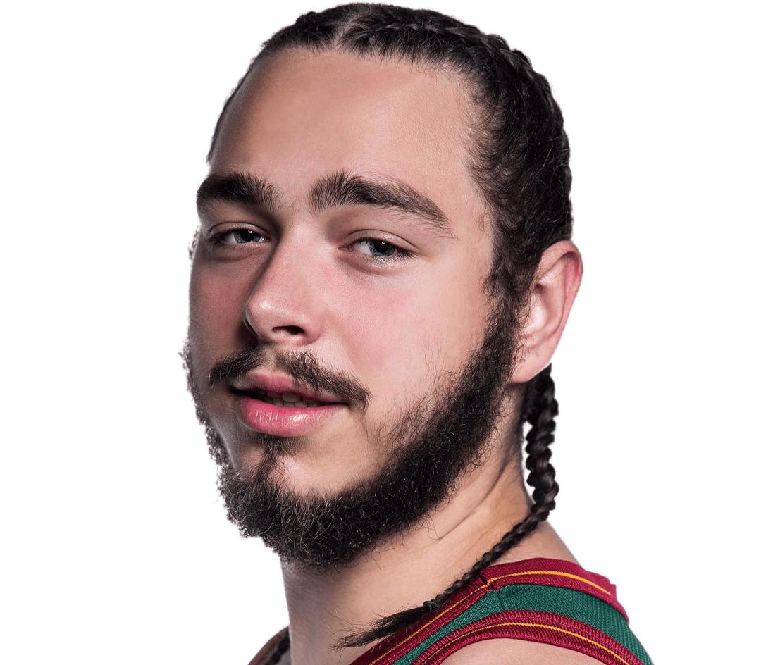 Post Malone Without Tattoos png transparent