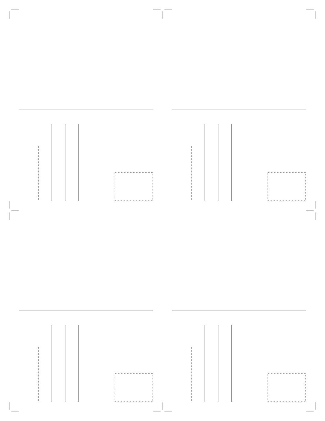 Postcard Template (United States) png transparent