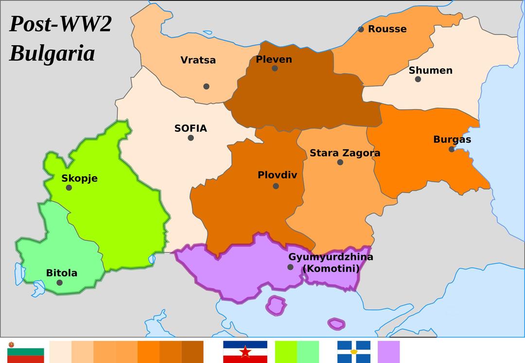 Post-WW2 Bulgaria png transparent