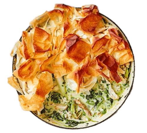 Pot Pie With Herbs png transparent