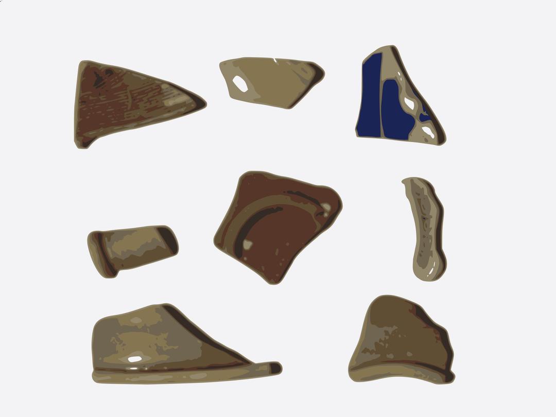 pottery sherd png transparent