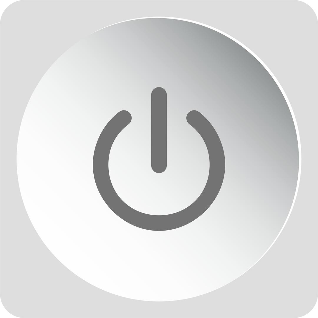 Power Button Icon png transparent