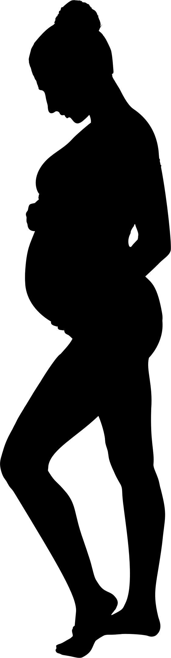 Pregnancy Silhouette png transparent