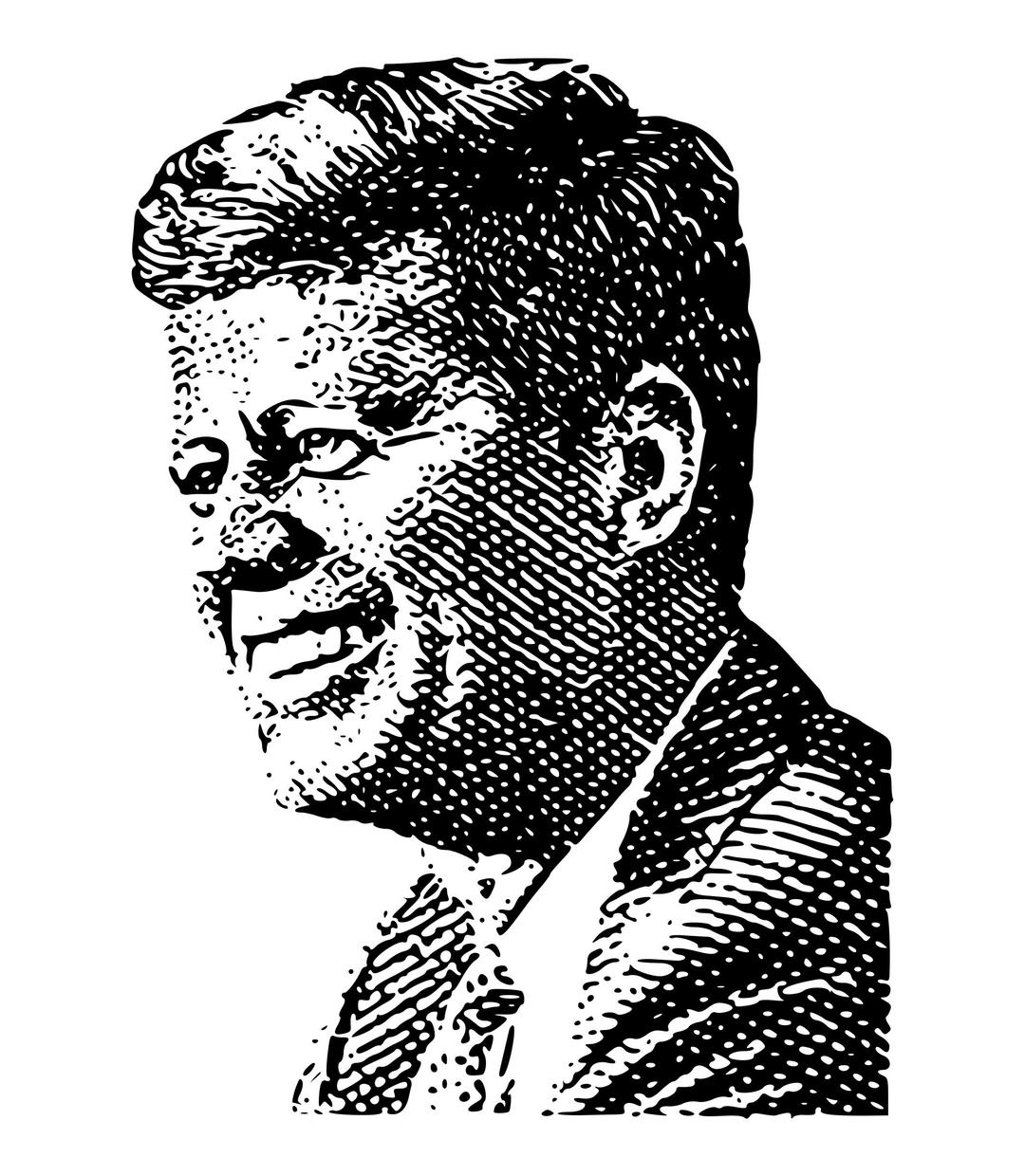 President J. F. Kennedy png transparent