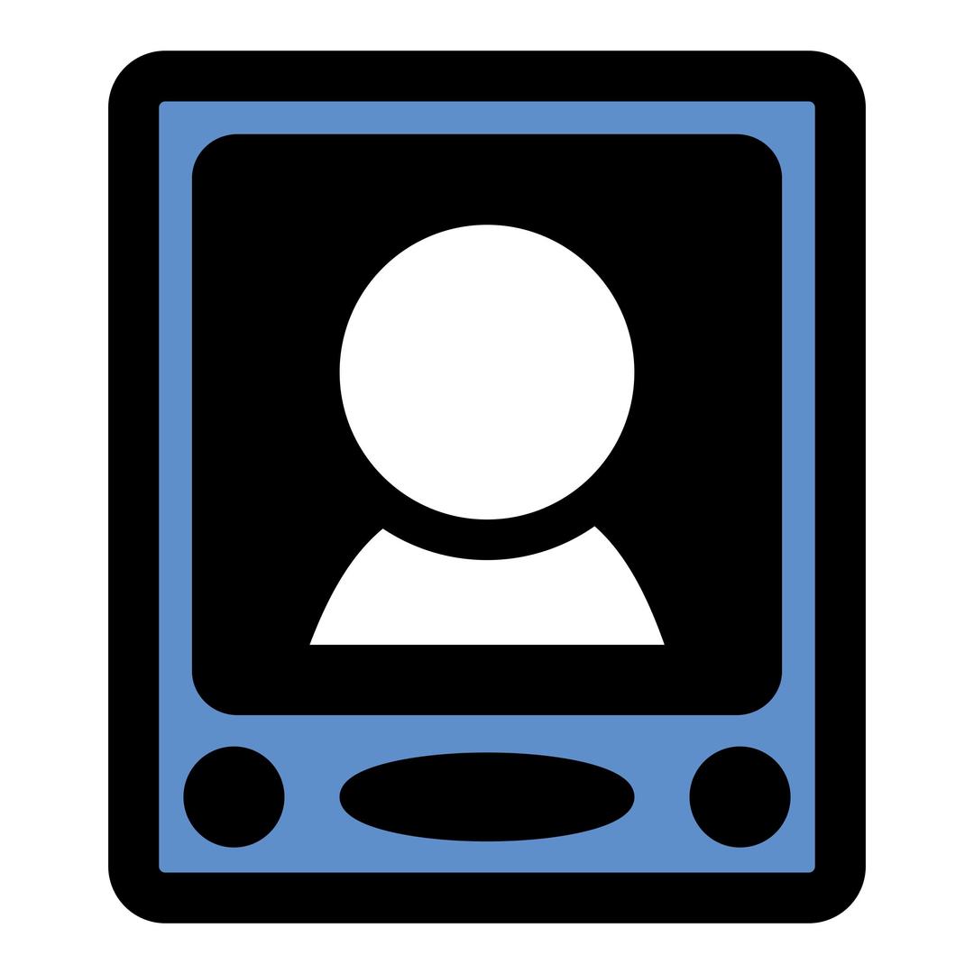 primary pda blue png transparent
