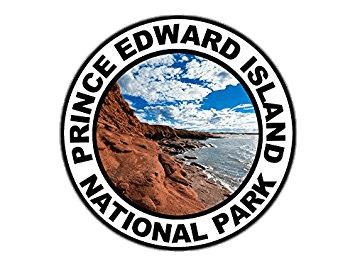 Prince Edward Island National Park Round Sticker png transparent