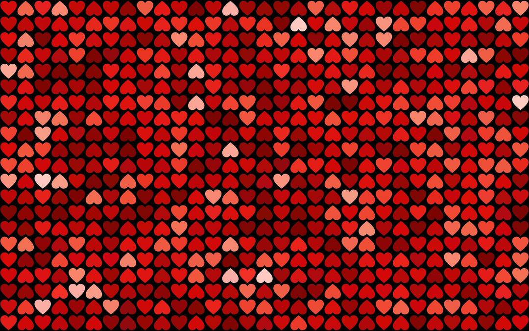 Prismatic Alternating Hearts Pattern Background 3 png transparent