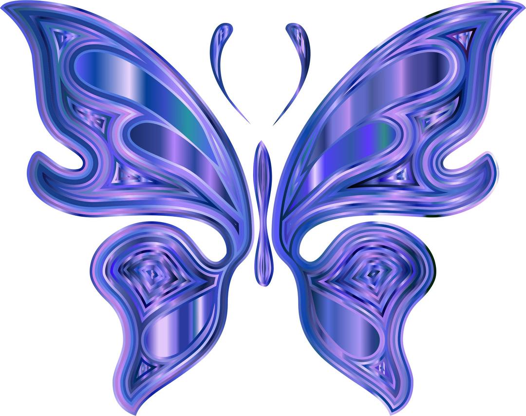Prismatic Butterfly 7 Variation 2 png transparent