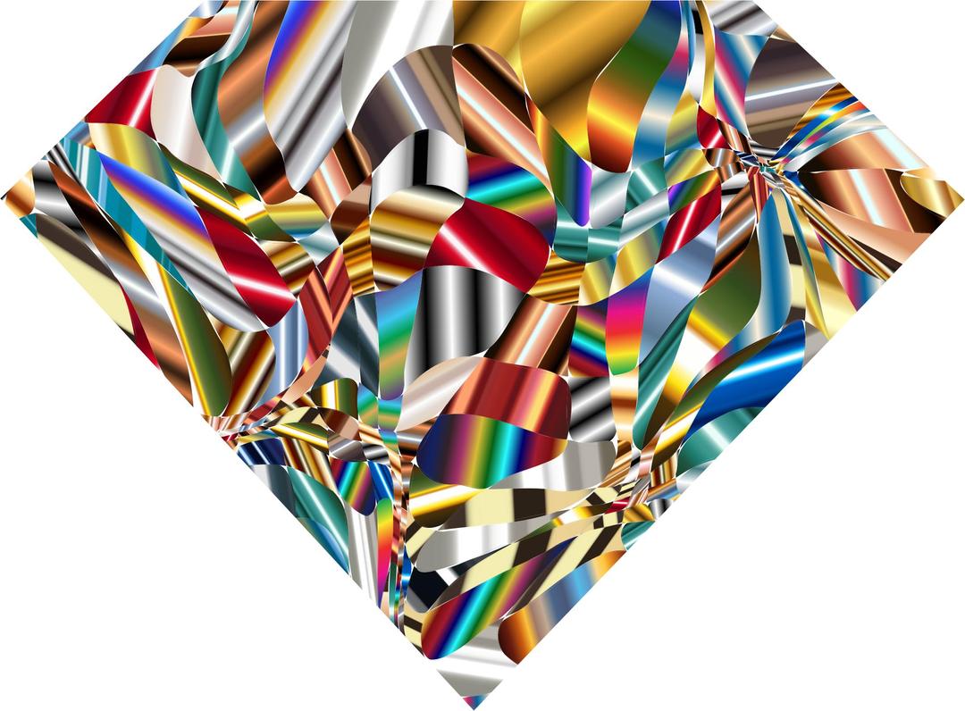 Prismatic Chaos Diamond 8 png transparent