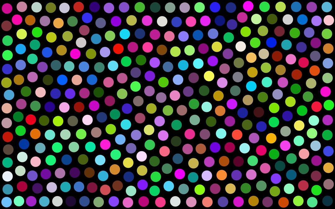 Prismatic Dots Background png transparent