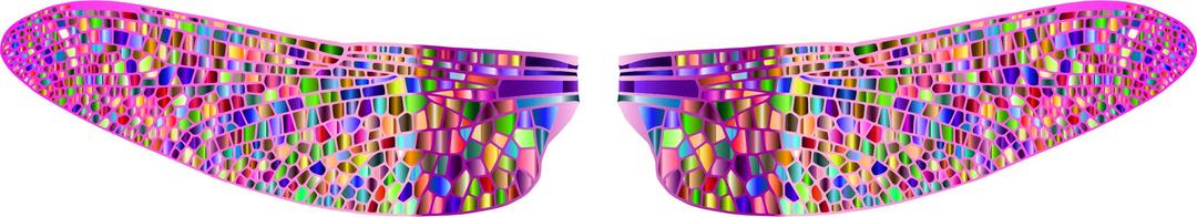 Prismatic Dragonfly Wings 6 png transparent