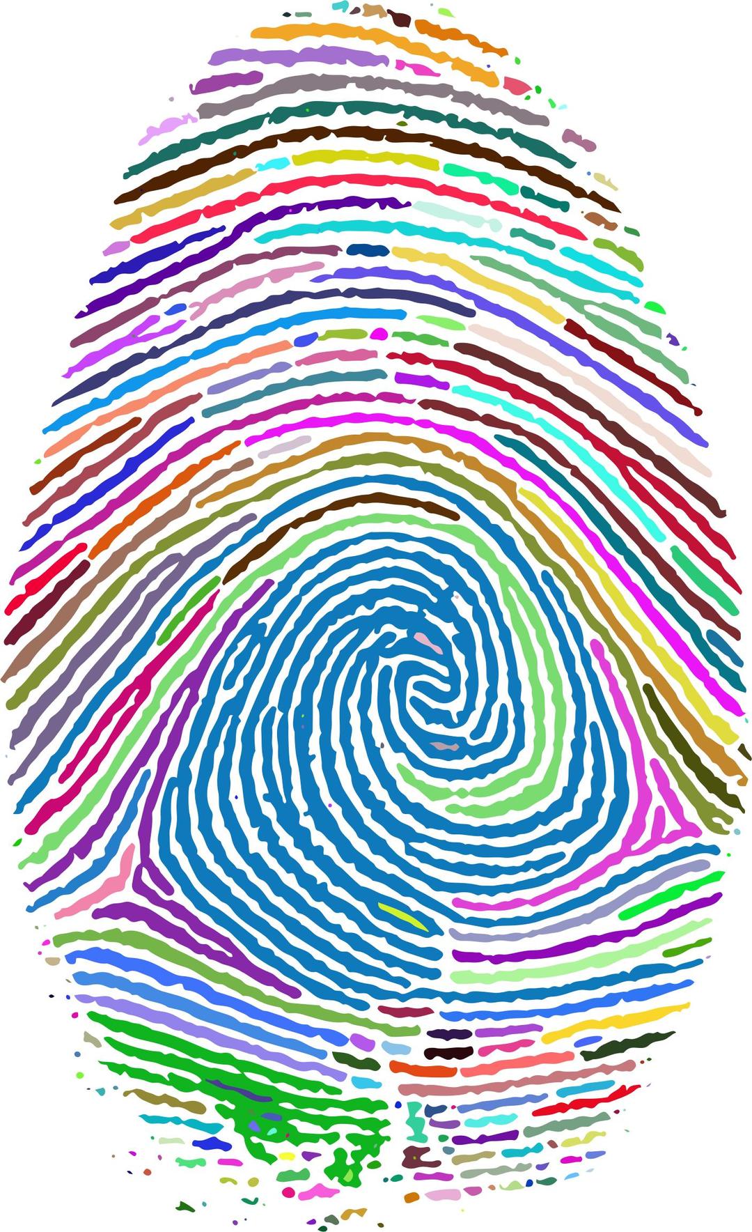 Prismatic Fingerprint png transparent