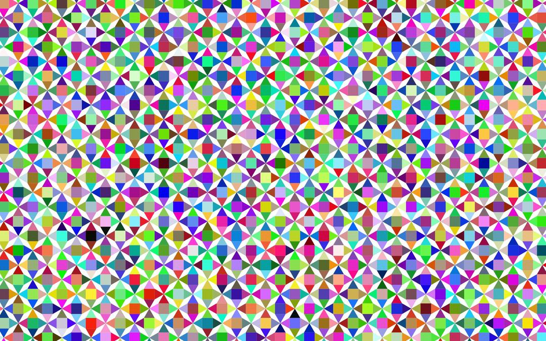 Prismatic Geometric Pattern No Background png transparent