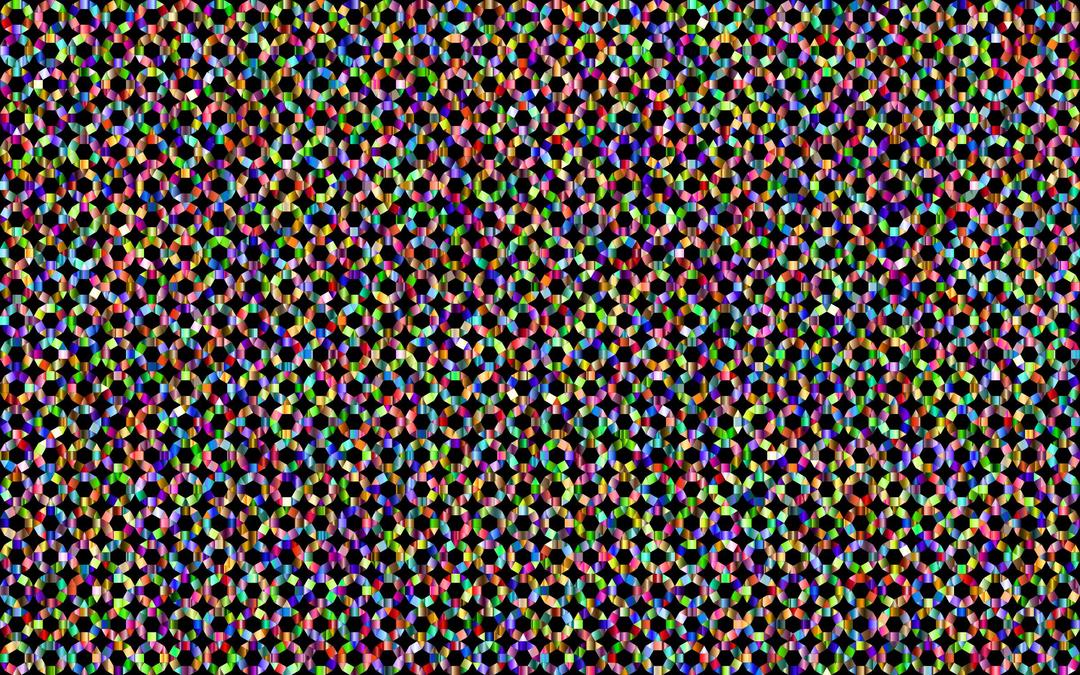 Prismatic Geometric Tessellation Pattern 4 png transparent