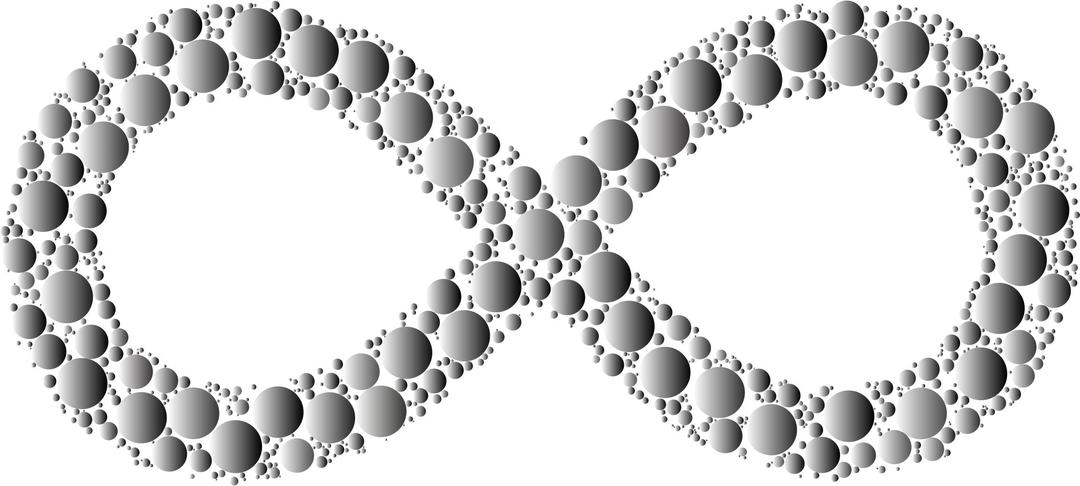 Prismatic Infinity Symbol Circles 4 png transparent