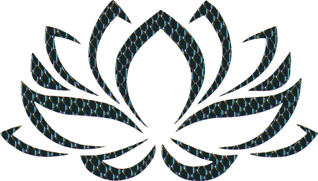 Prismatic Lotus Flower 13 No Background png transparent