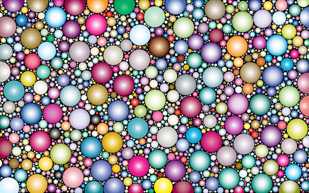 Prismatic Packed Circles 4 png transparent
