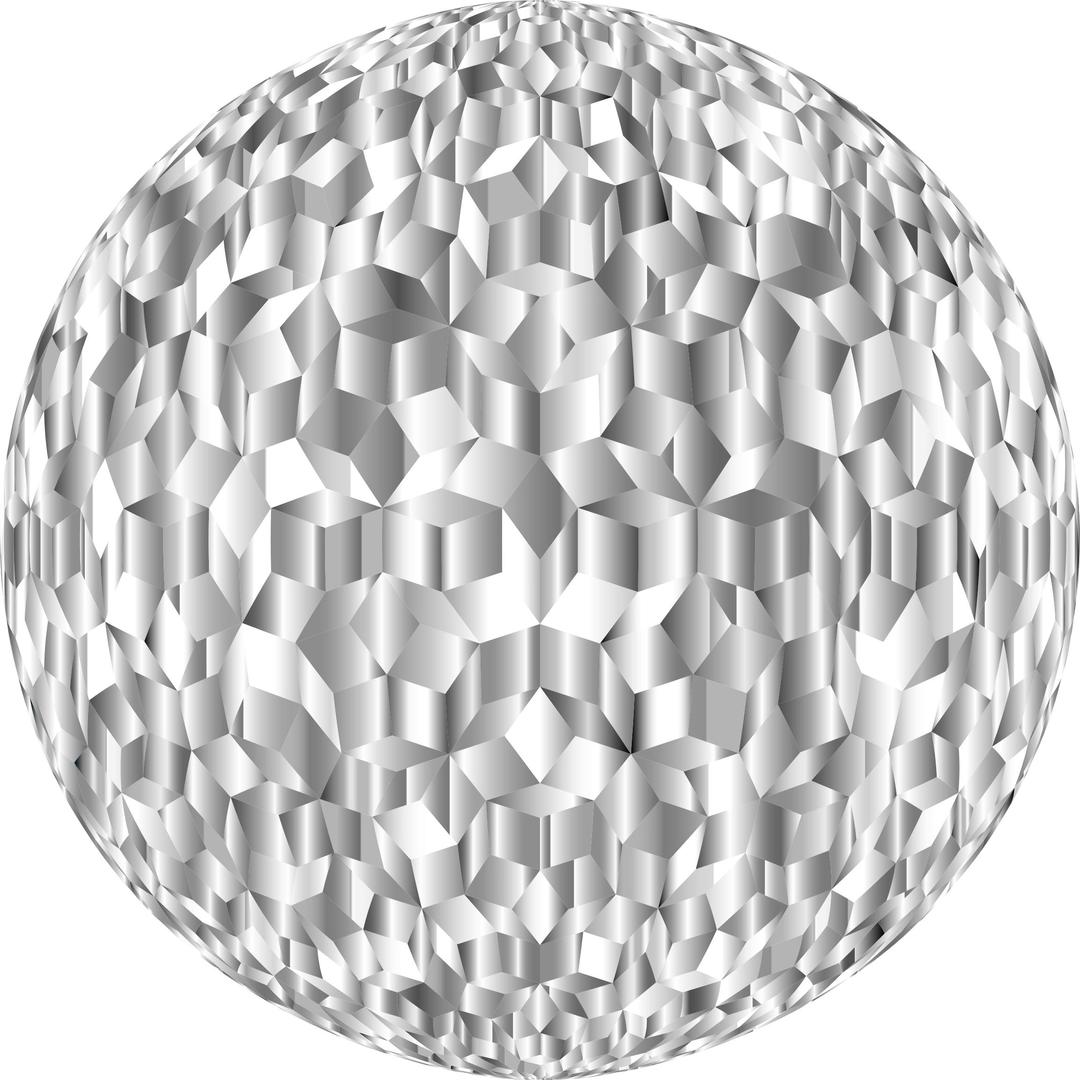 Prismatic Penrose Sphere Variation 6 png transparent