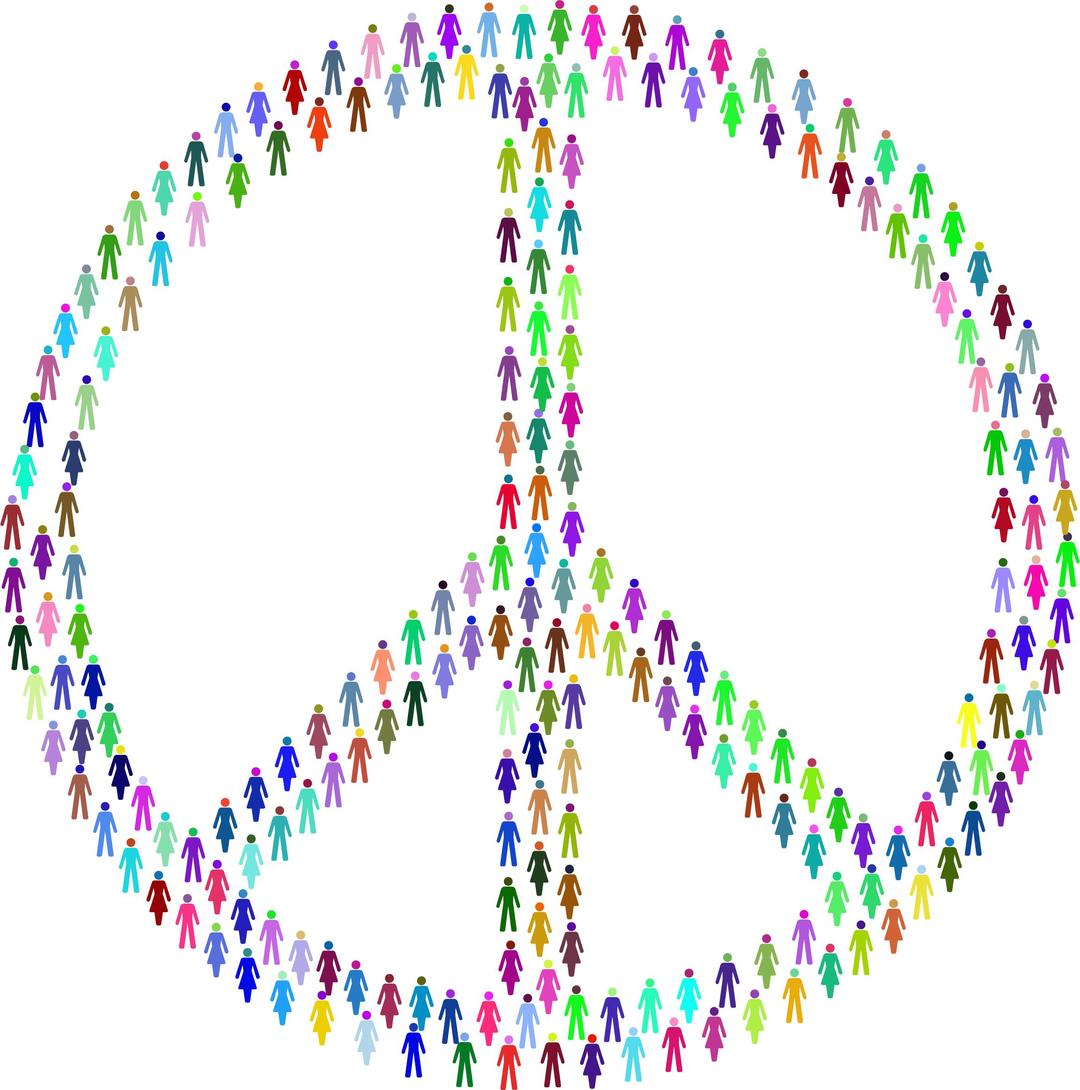 Prismatic People For Peace Mark II png transparent
