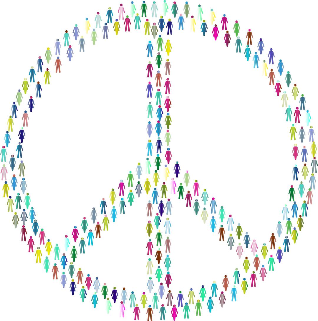 Prismatic People For Peace Mark II 3 png transparent