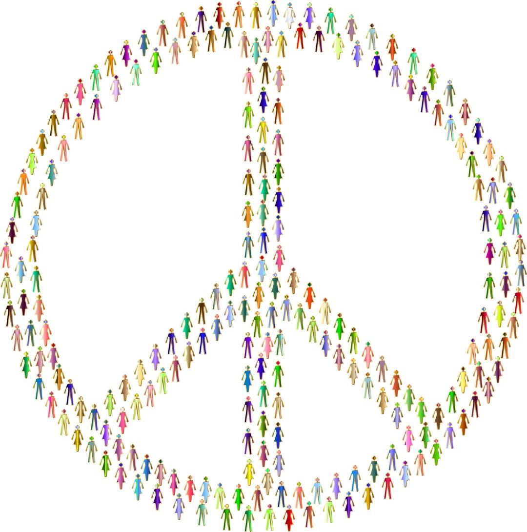 Prismatic People For Peace Mark II 6 No Background png transparent