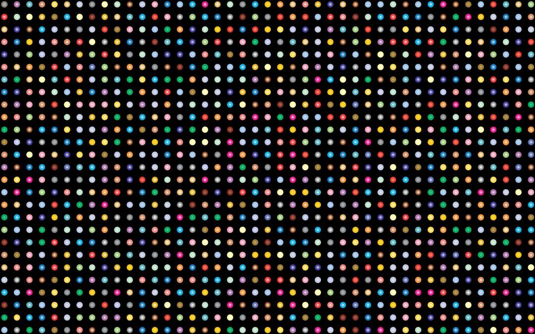 Prismatic Polka Dots 2 png transparent
