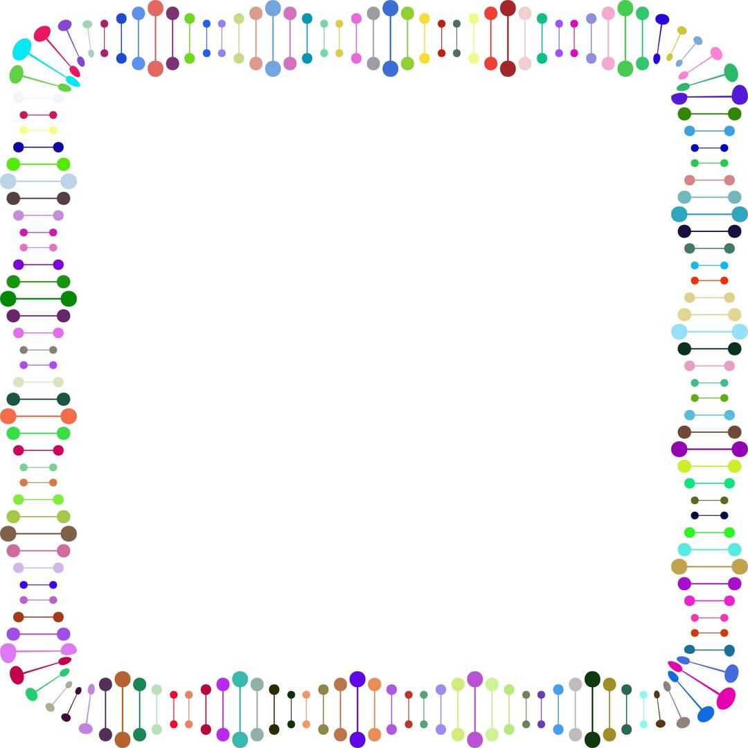 Prismatic Unwound DNA Helix Frame 2 png transparent