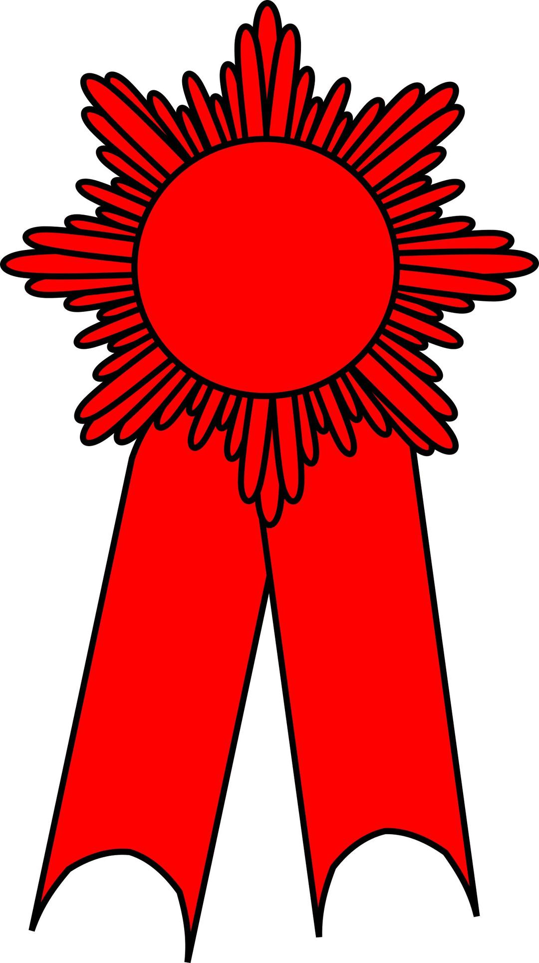 prize ribbon red png transparent