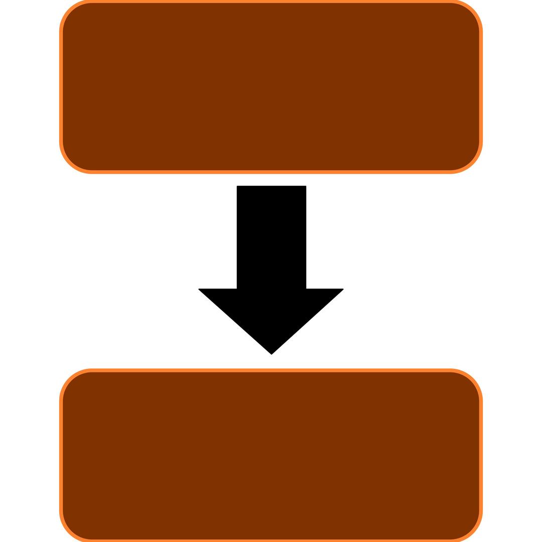 Procedure in orange png transparent