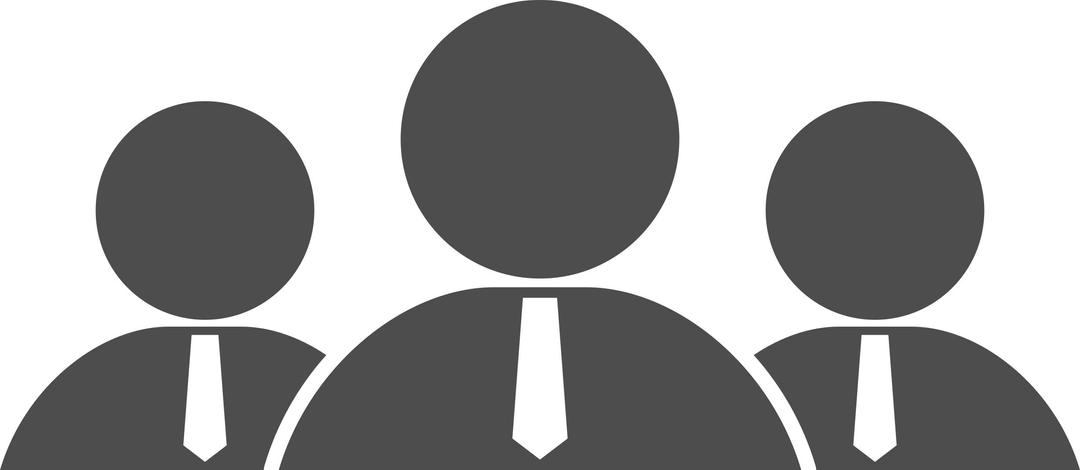 Professional Group Icon Minimalist png transparent