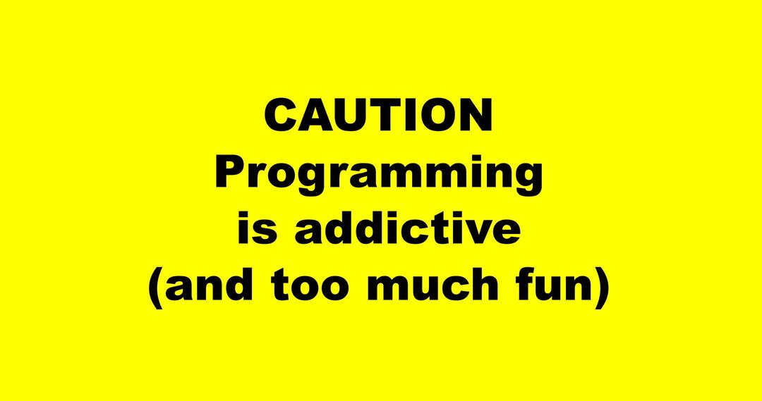 Programming addictive sign png transparent