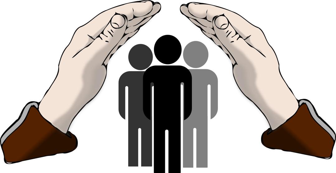 protecting hands png transparent