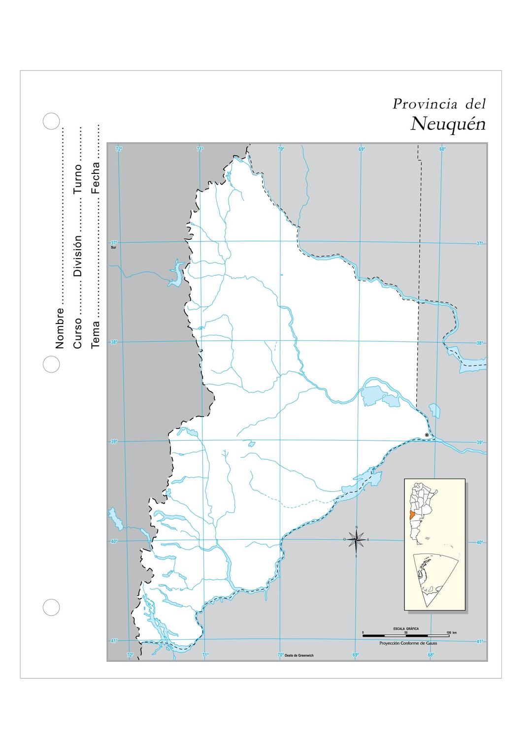 Provincia del Neuquen png transparent